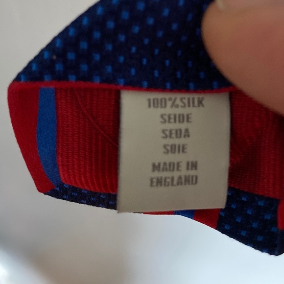 Eton silk tie - Picture 3 of 4